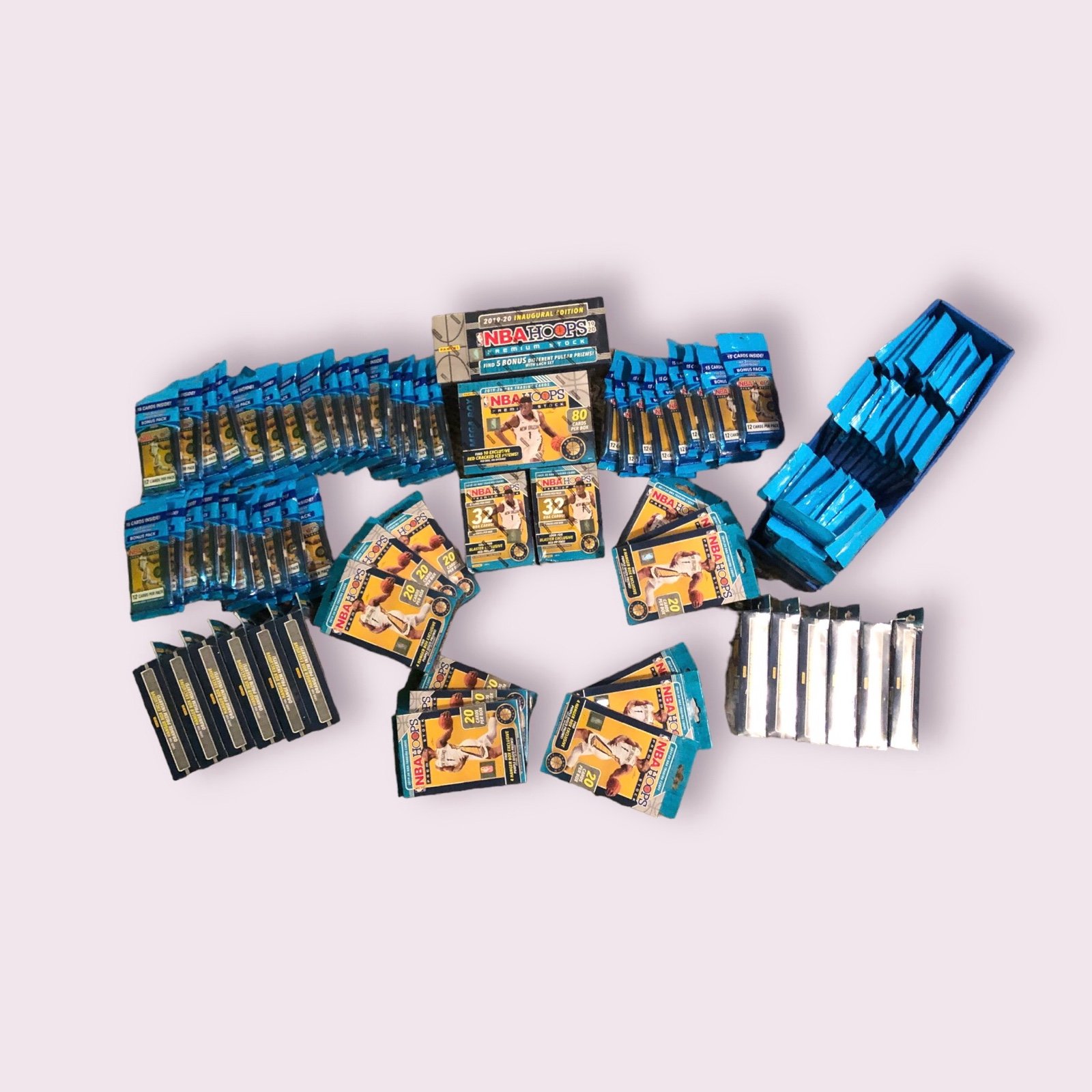 2019-2020 Panini NBA Hoops Premium Stock Lot