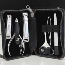 SEKI EDGE Craftsman 6-Piece Luxury Mens Nail Grooming Kit SS-3103 Gift Set