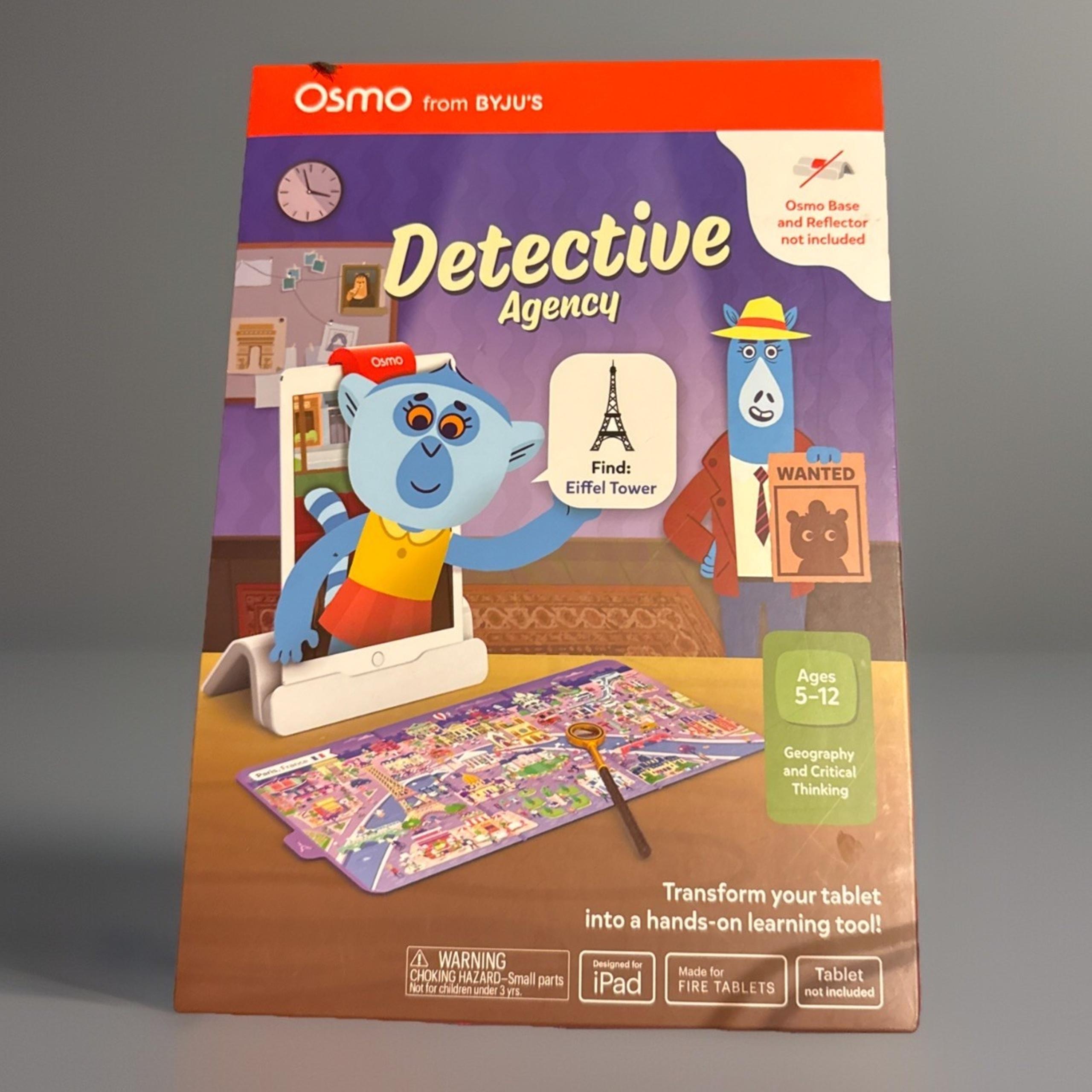 Osmo DETECTIVE AGENCY Search & Find Mystery Game Ages 5+ For iPad & FIRE Tablets