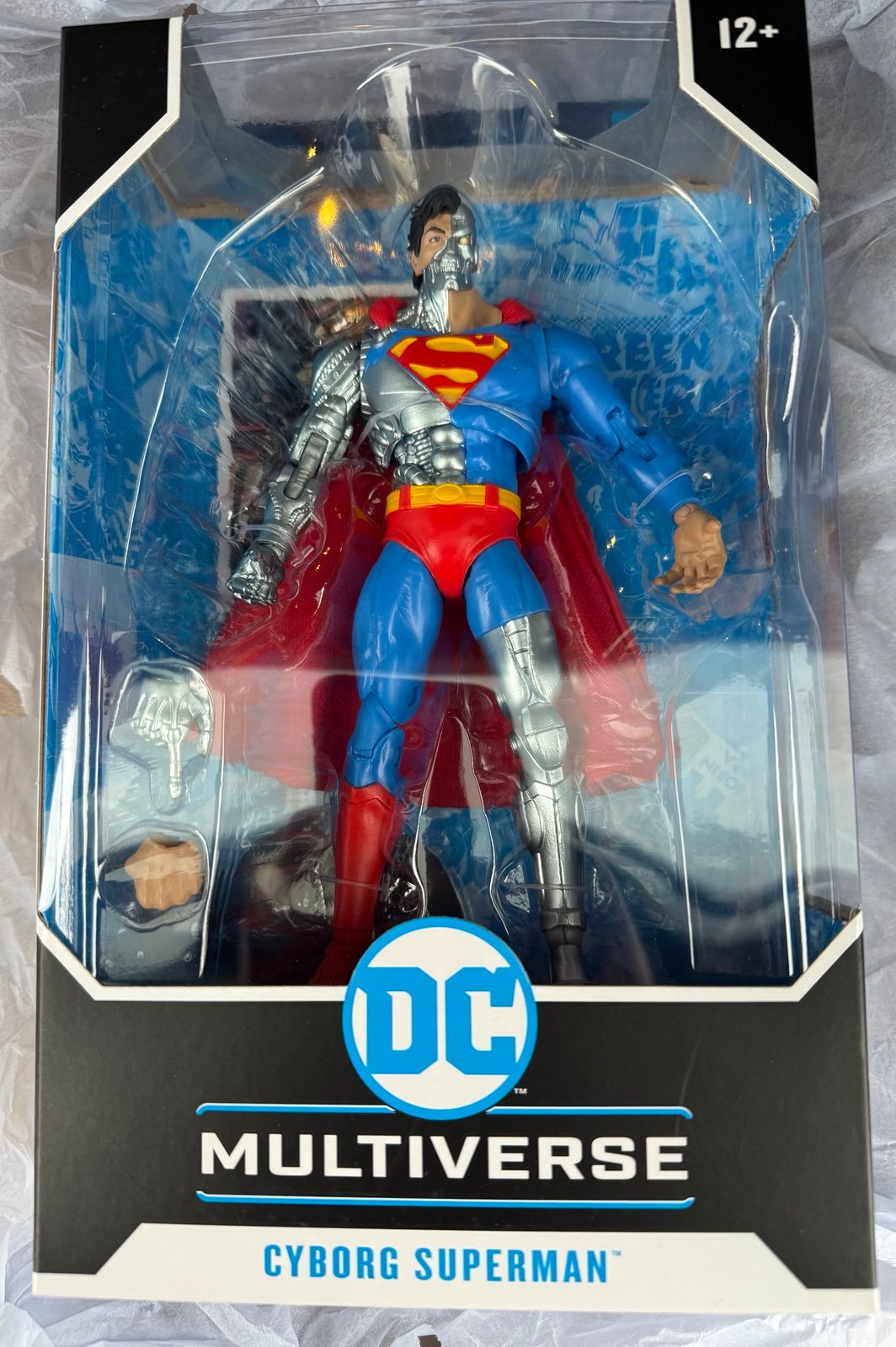 DC multiverse McFarlane Cyborg Superman Revenge of the Green Lanterns