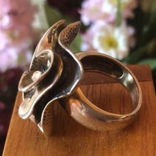Silpada Sterling Blooming Flower Ring