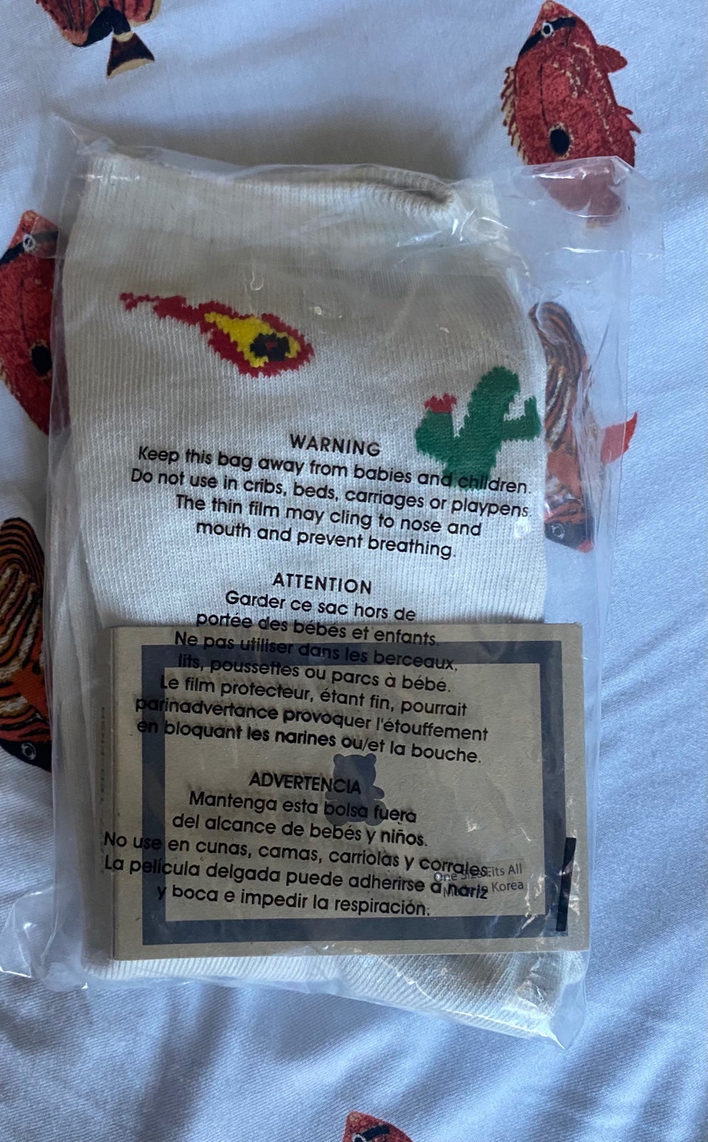Cute Dino Socks Teddy Fresh