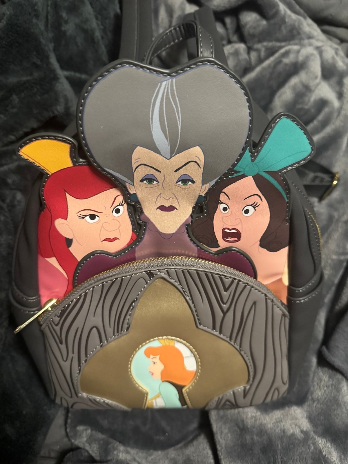 Loungefly Cinderella Step sister step mother backpack