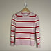 Boden | 100% Cashmere Striped Red & Pink Sweater Sz: XS