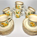 Teacup & Saucer Set - Vintage Mikasa Garden Club Petunia 1970's