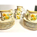 Teacup & Saucer Set - Vintage Mikasa Garden Club Petunia 1970's