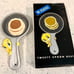 WB Looney Tunes TWEETY measuring spoon set & spoon rest CUTE!! LAST CALL!