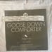 hotel collection goose down comforter
