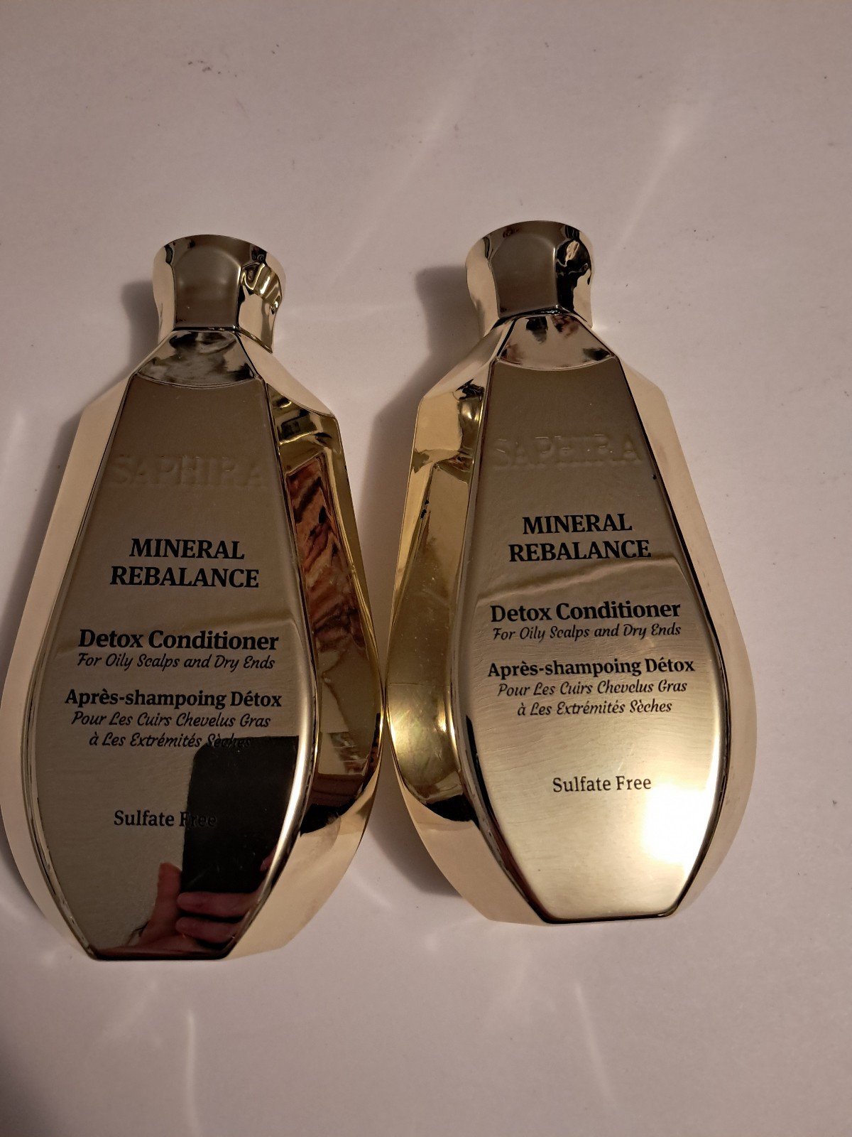 Saphira Mineral Rebalance Detox Conditioner 8.5oz- bundle of 2 New