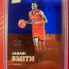 Jabari Smith Jr. SSP 26/50 Silver Packs Blue The National #BK3 2022 RC