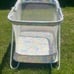 Vintage Pastel Baby Folding Mesh Playpen Play pen Playard