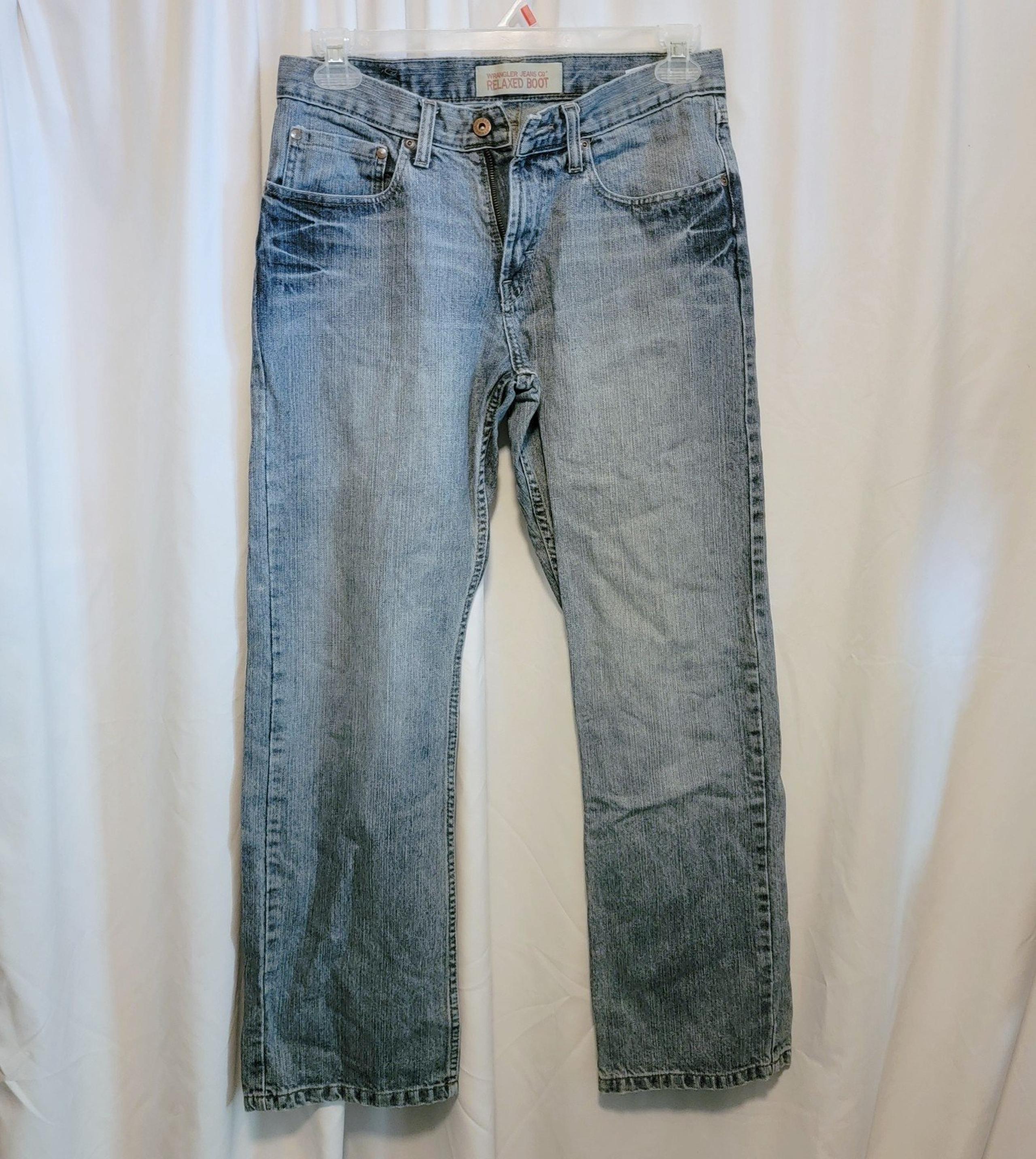 29/30 Wrangler Mens Boot Cut Jeans