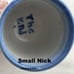 MA Hadley Cow Egg Cup Pottery The End Large 4 In Tall