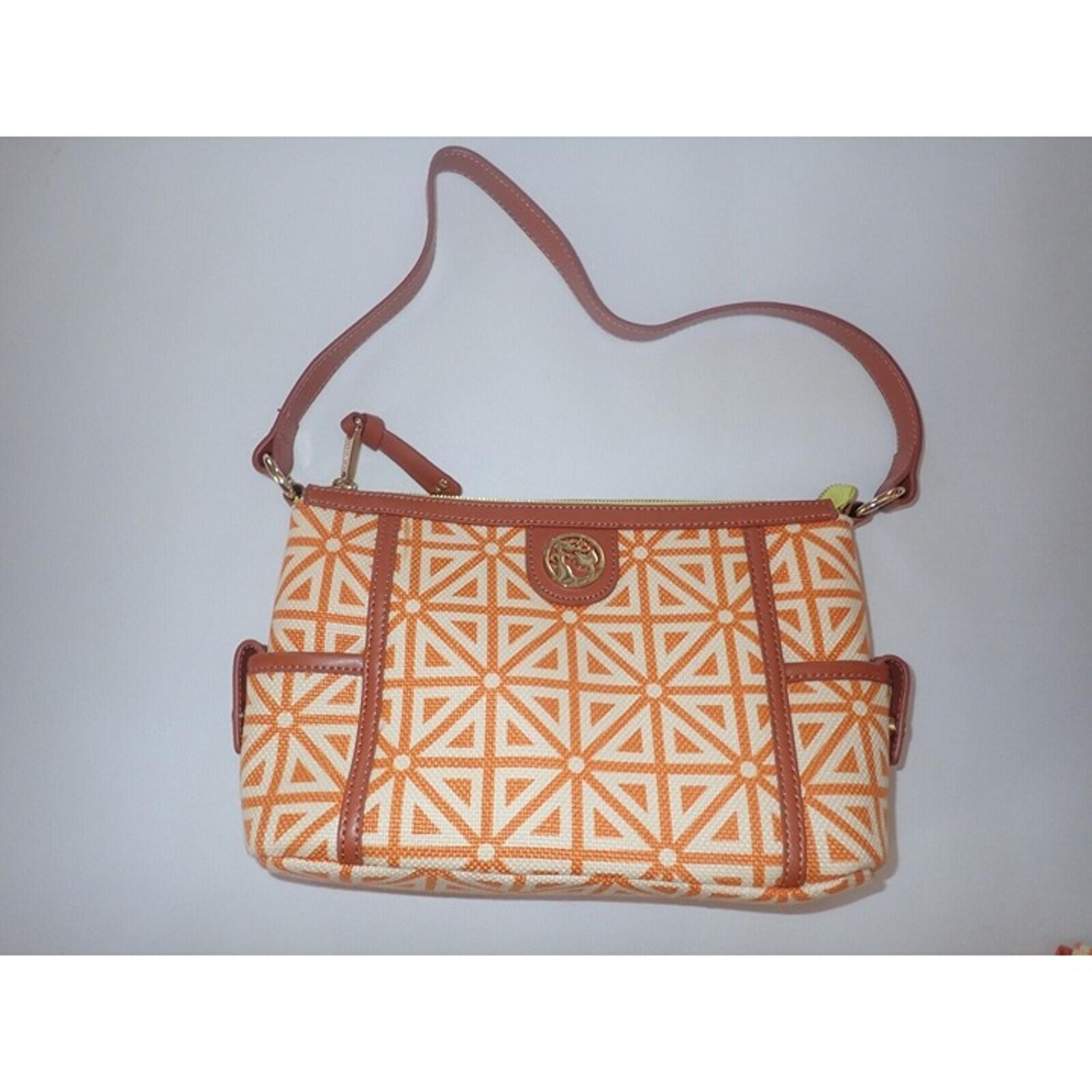 Spartina 449 Daufuskie Island Shoulder Bag Prestwick Boho Leather Linen