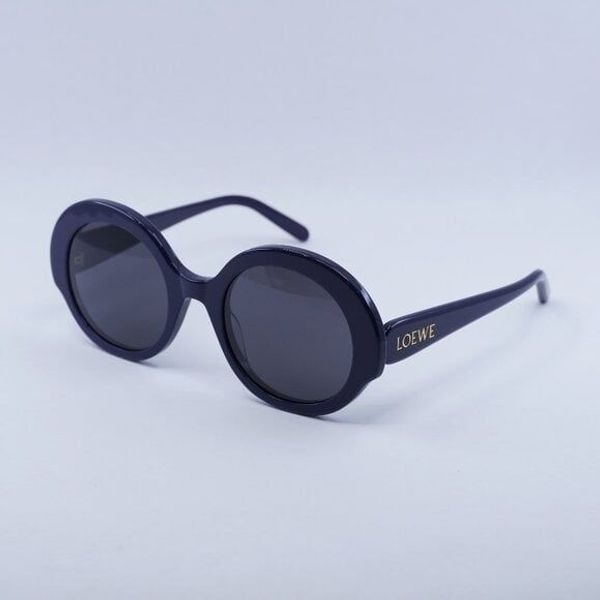 New Loewe LW40135I 90A Sunglasses - Shiny Blue Frame
