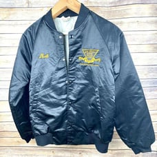 Vintage Hartwell Satin Varsity Jacket