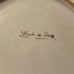 Set of 6 hand painted clay terracotta made in Italy dinner plates !