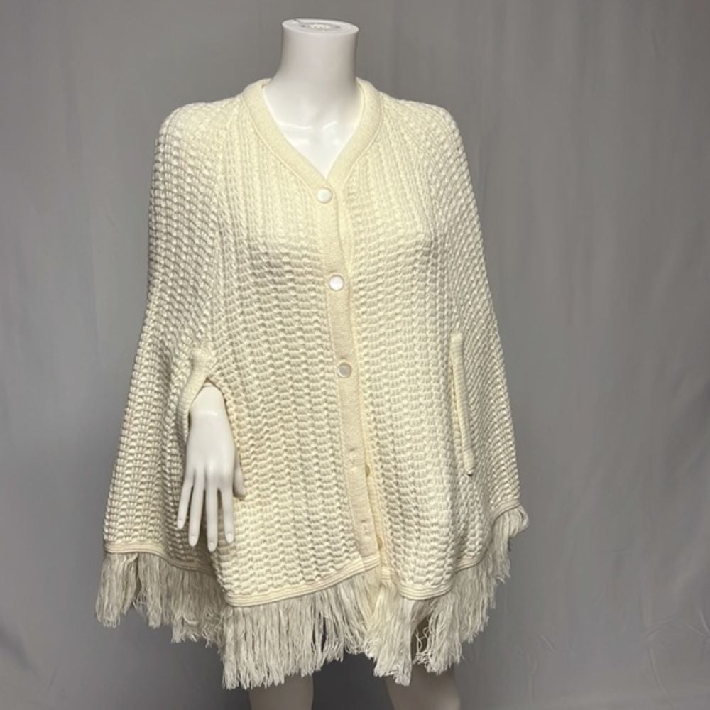 Vintage Bams Knits Poncho
