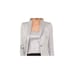 Akris Punto Metallic Silver Crop Bustier Size 6, High-Fashion Luxury New! NWOT