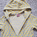 Juicy Couture Gray Yellow Heart Terry Tunic Sun Dress Size L