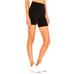 Free People Movement Rich Soul Ribbed Biker Shorts in Black Size XS/S