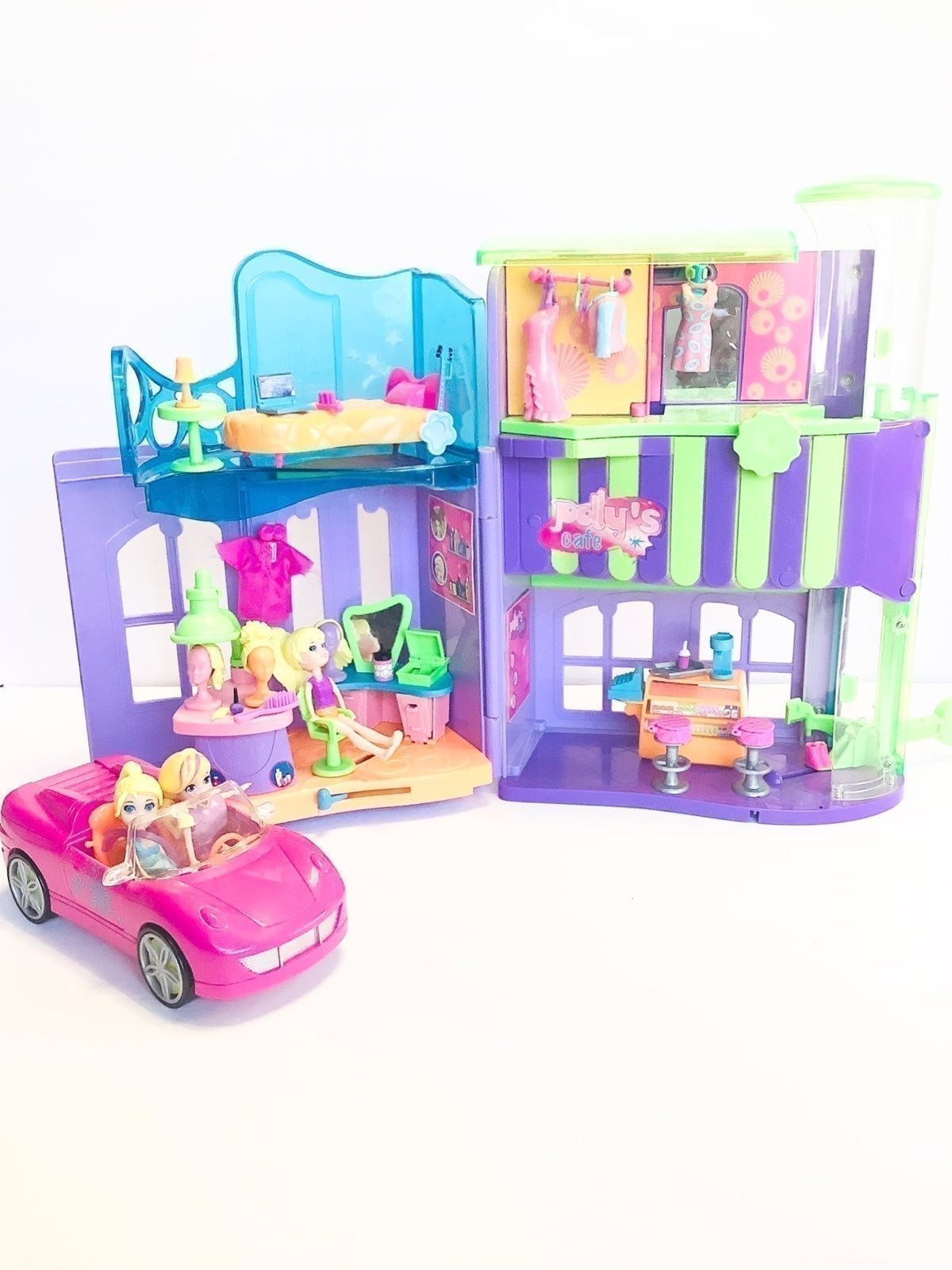Polly Pocket Cafe With Car