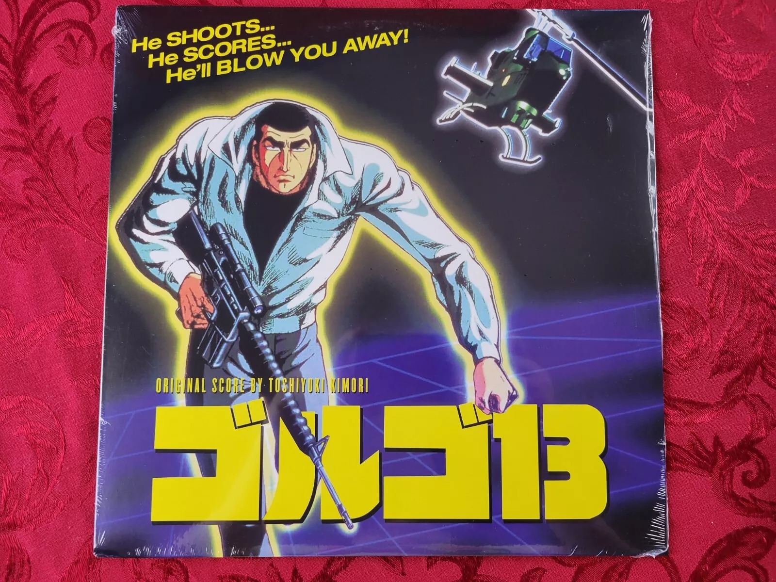 Toshiyuki Kimori - GOLGO 13 (2020) Tiger Lab Vinyl, Limited Edition, Blue