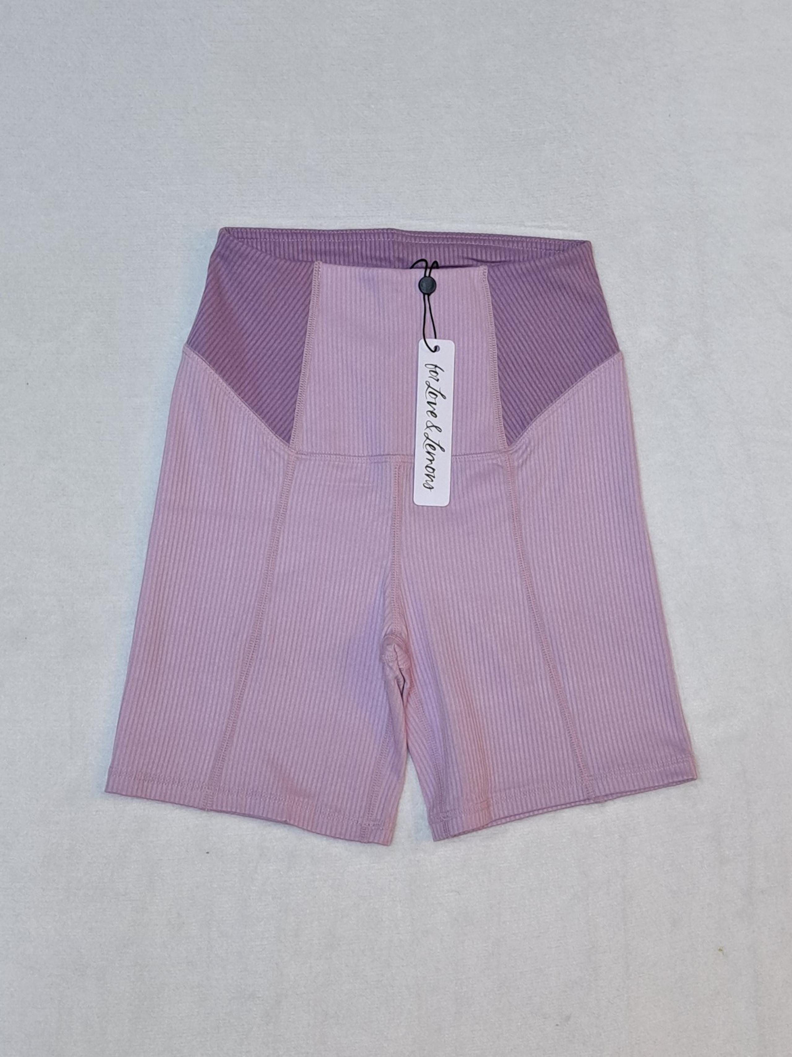 For Love & Lemons Ribbed Pull-on Workout Shorts - Women's size XS