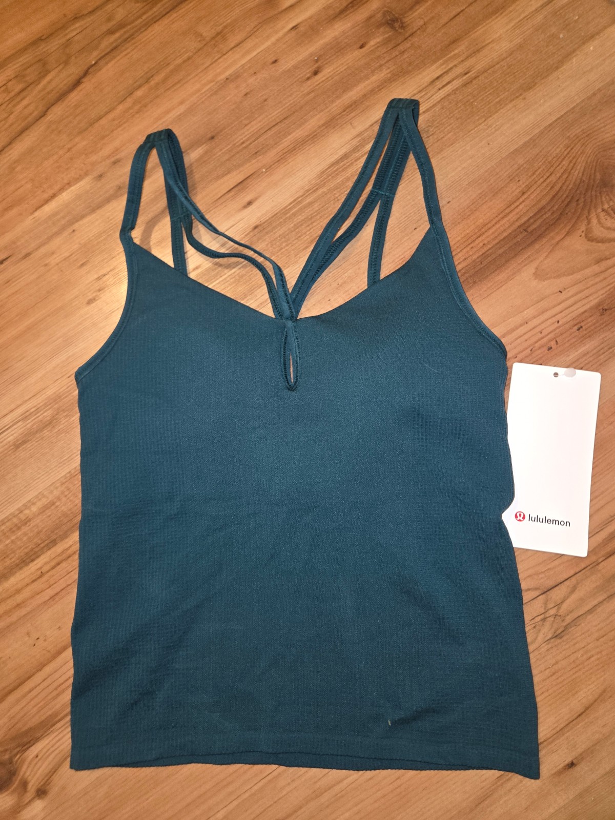 Ebb to street strapped cropped tank B/C