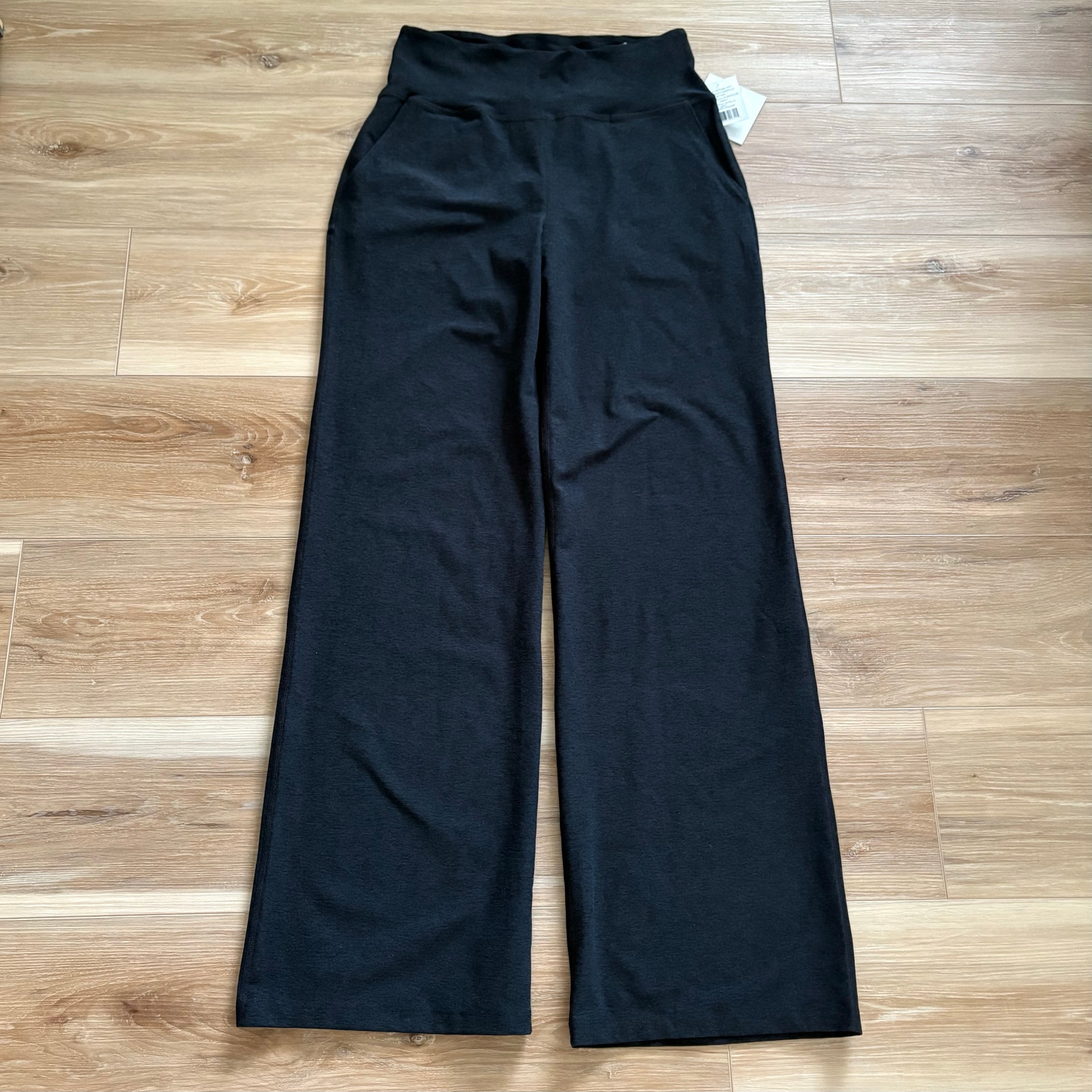 Beyond Yoga Spacedye Laid Back Wide Leg Pant Darkest Night S