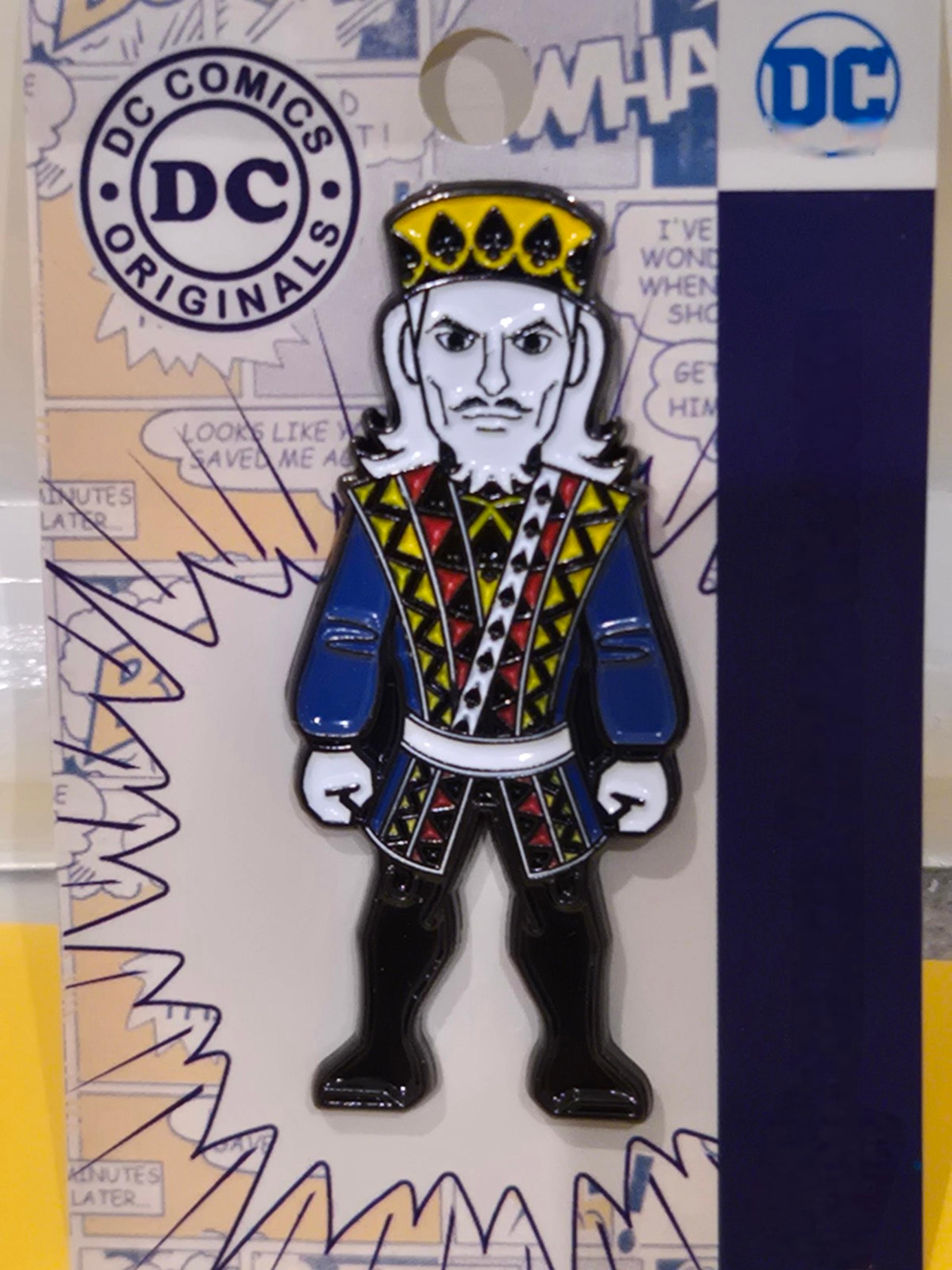 DC Comics Classic King Royal Flush Gang Enamel Metal Pin