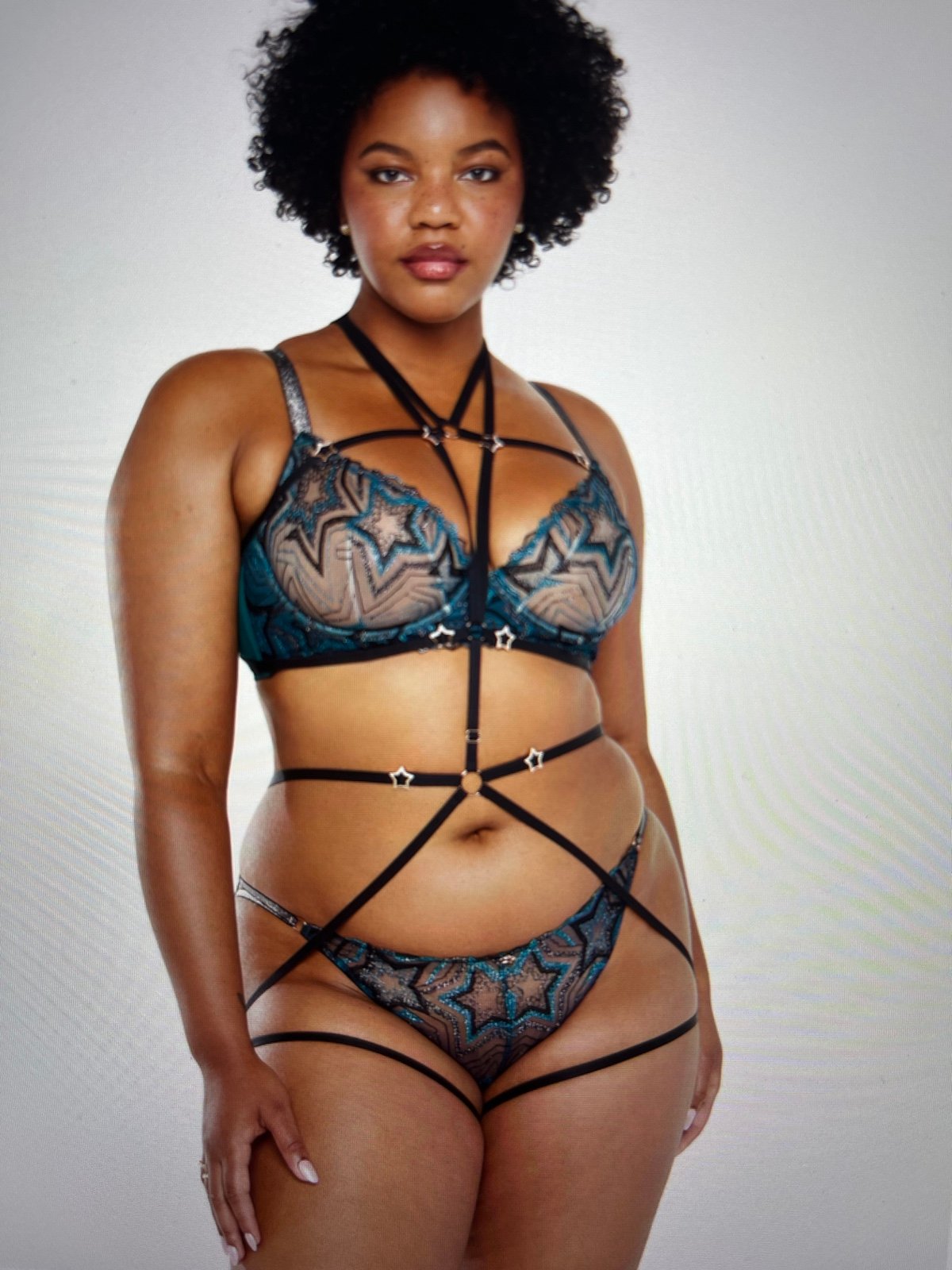 Savage x fenty full body harness size 1-3x