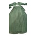 NEW Showpo DANGEROUS WOMAN MAXI DRESS PLUNGE THIGH SPLIT DRESS EMERALD Size 14