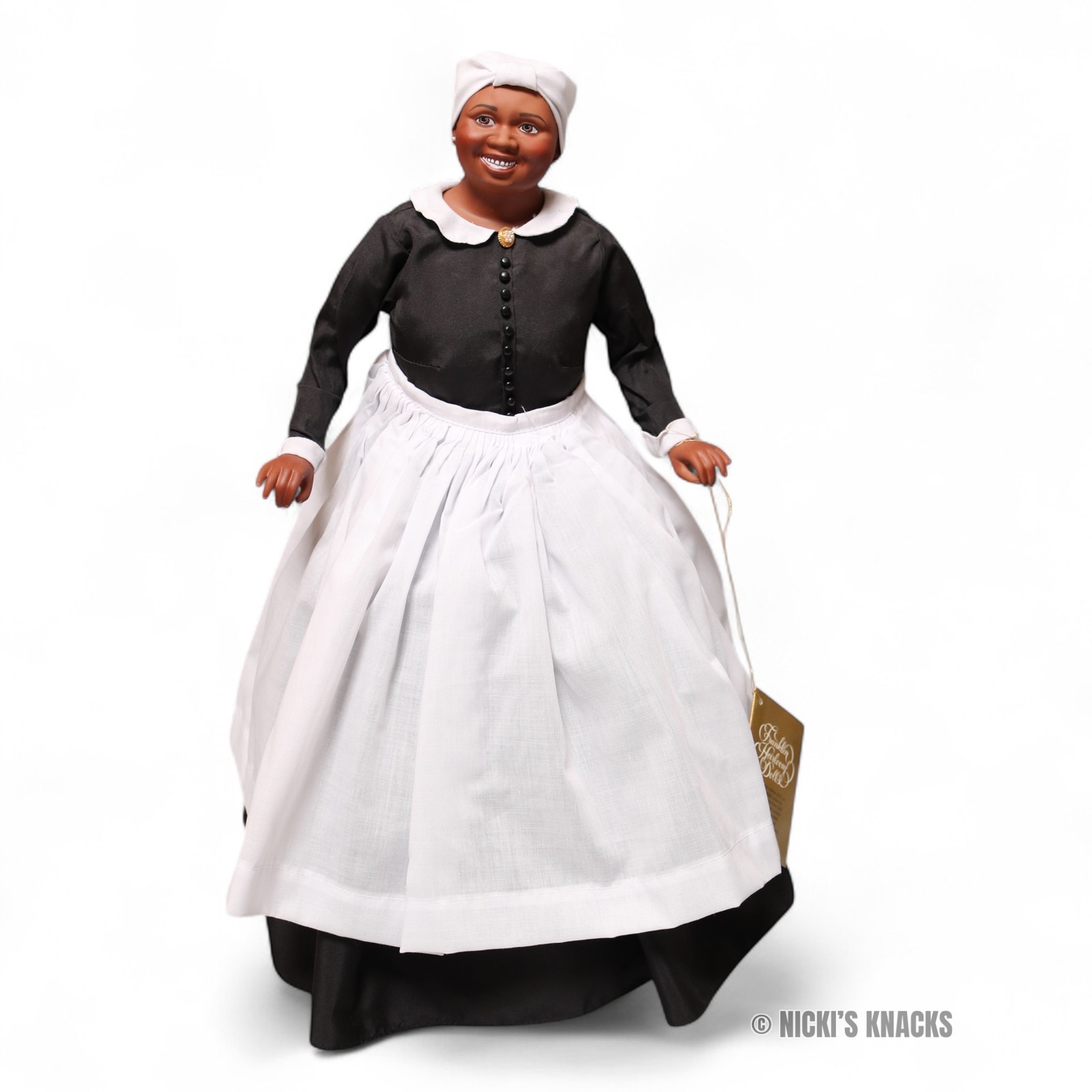 Vintage Franklin Mint Hattie McDaniel Mammy Doll Gone with the Wind COA NIB