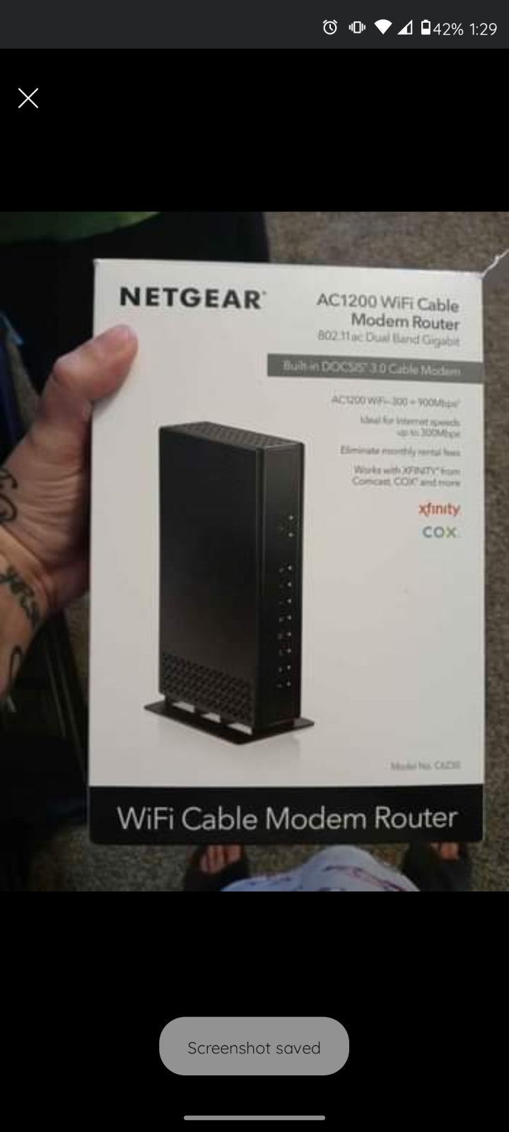 NetGear Nighthawk 32 x 8 DOCSIS 3.1 Cable Modem