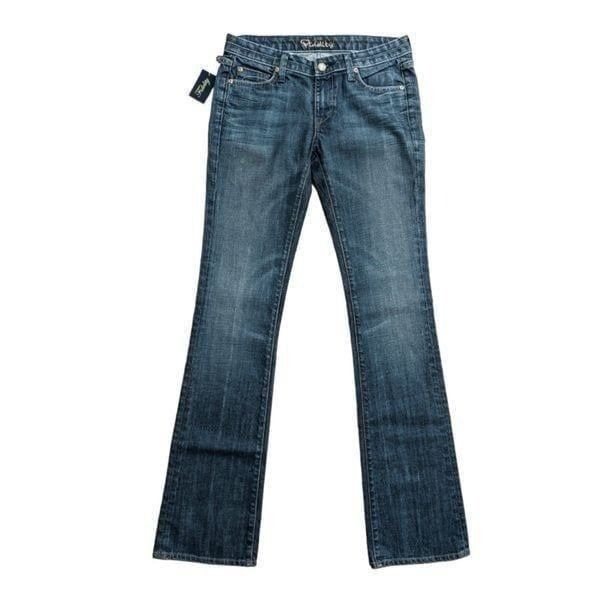 Fidelity Denim by Jason Trotzuk Japan Rose Women's Jeans Size 28/34 NWT