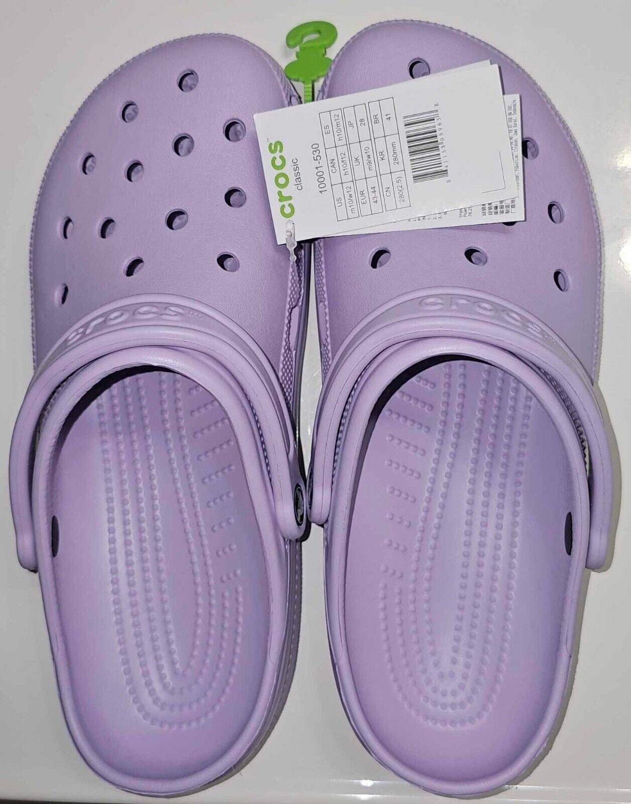 Crocs Classic Clog Lavender Size Men's 10 10001-530 NWT NEW