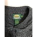 Vintage Cabelas Sweater Adult Large Dark Grey Fishermans Knit Henley Mens Cotton