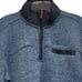 Eddie Bauer Mens Small Polyester Long Sleeve Quarter Zip Knit Pullover Sweater