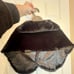 Faux Fur Stole Wrap Christian Lacroix Women’s Black NEW Crystal Brooch Snap 45