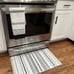 Boho Kitchen Mat, Farmhouse Cushioned Kitchen Rugs, Anti-Fatigue Non-Slip
