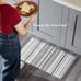 Boho Kitchen Mat, Farmhouse Cushioned Kitchen Rugs, Anti-Fatigue Non-Slip