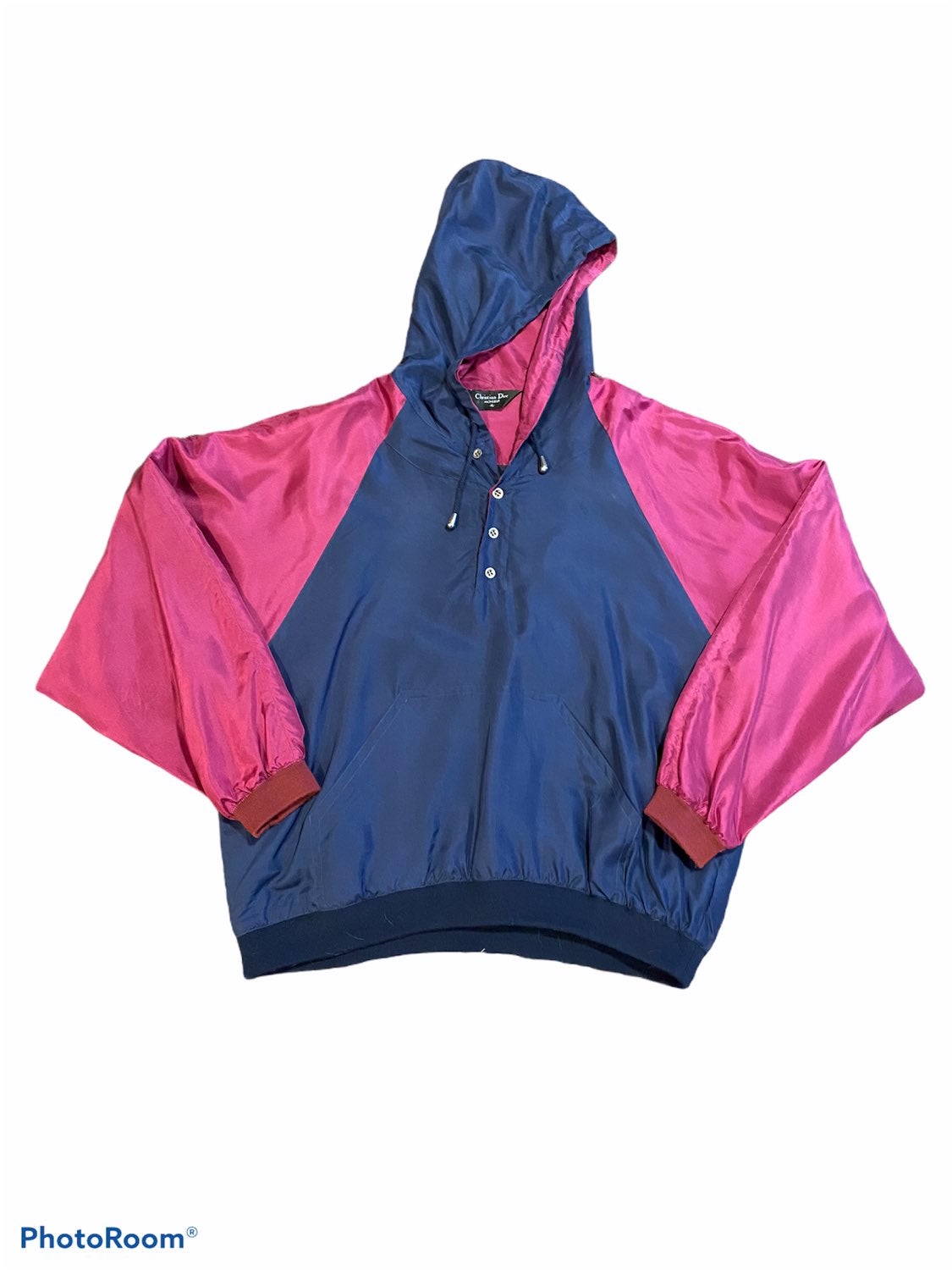 Vintage Christian Dior Silk Track Jacket