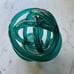 West Elm Glass Knots Sculpture MCM