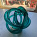 West Elm Glass Knots Sculpture MCM