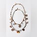 NWT. Zara Golden Pack of Beaded Faux pearl Charm Necklaces.