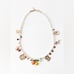 NWT. Zara Golden Pack of Beaded Faux pearl Charm Necklaces.
