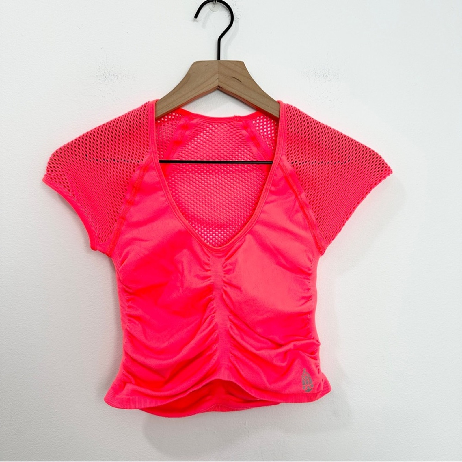 Free People Movement Free For All Short-Sleeve Athletic Top size XS Small