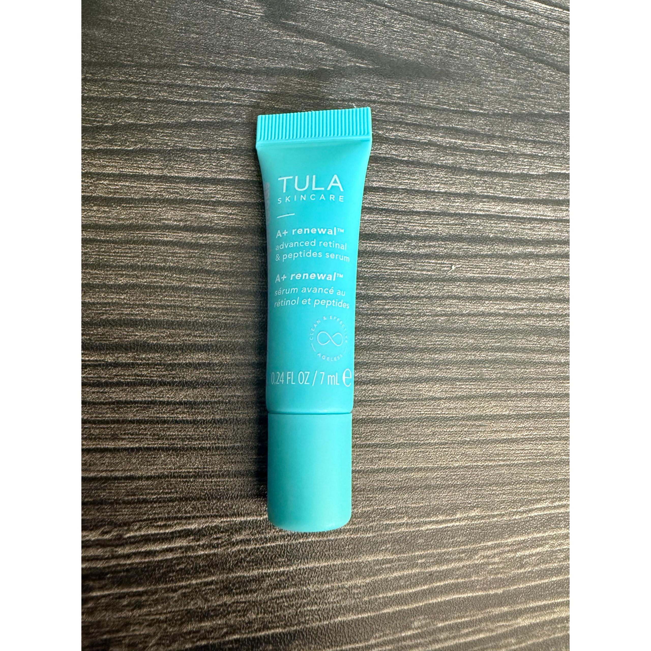 NWT Tula A+ RenewalT™ Advanced Retinal & Peptides Serum .24fl oz/7ml