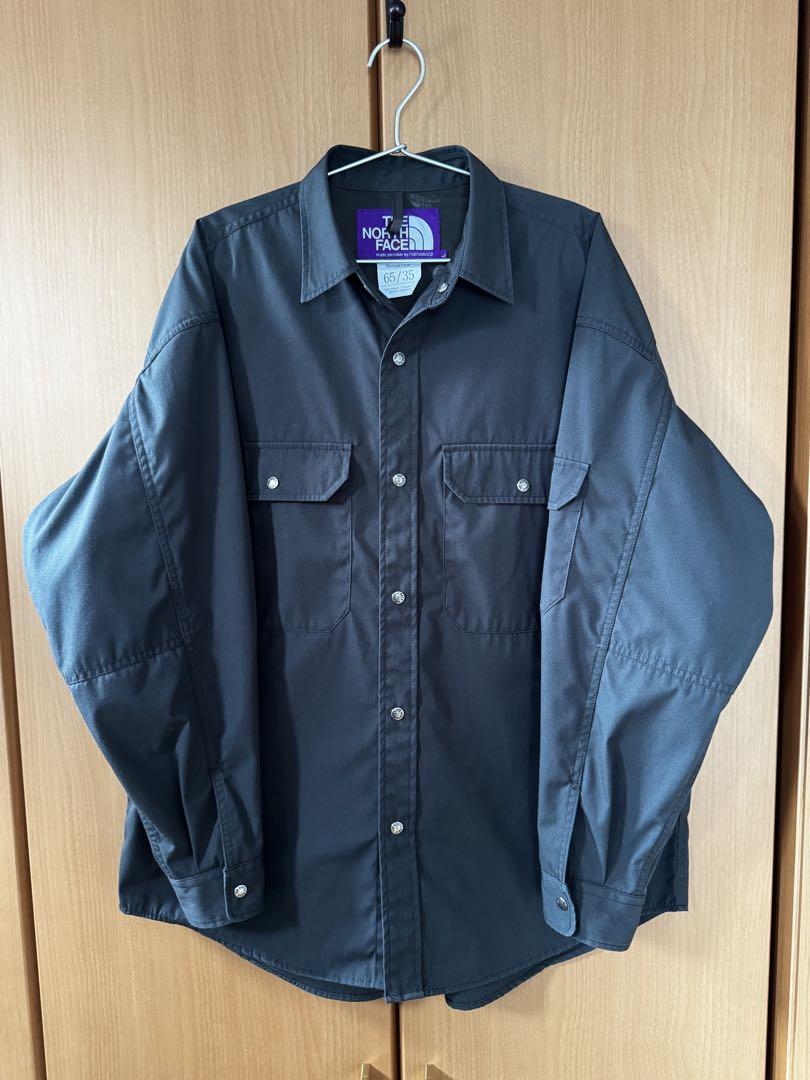 The North Face Shirt NP2203N Charcoal Gray L Size Excellent Condition